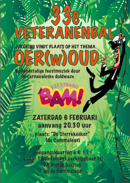 poster veteranenbal 2016